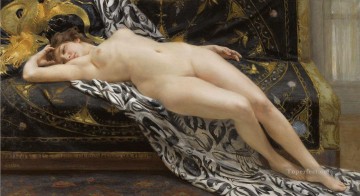 Guillaume Seignac Painting - Abandoned Academic nude Guillaume Seignac